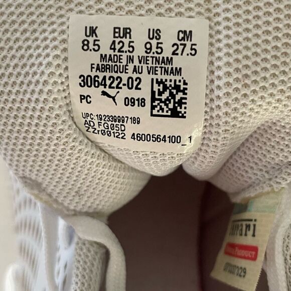 Puma Scuderia Ferrari White/Red Drift Cat 5 Ultra II size 9.5 - Picture 10 of 14